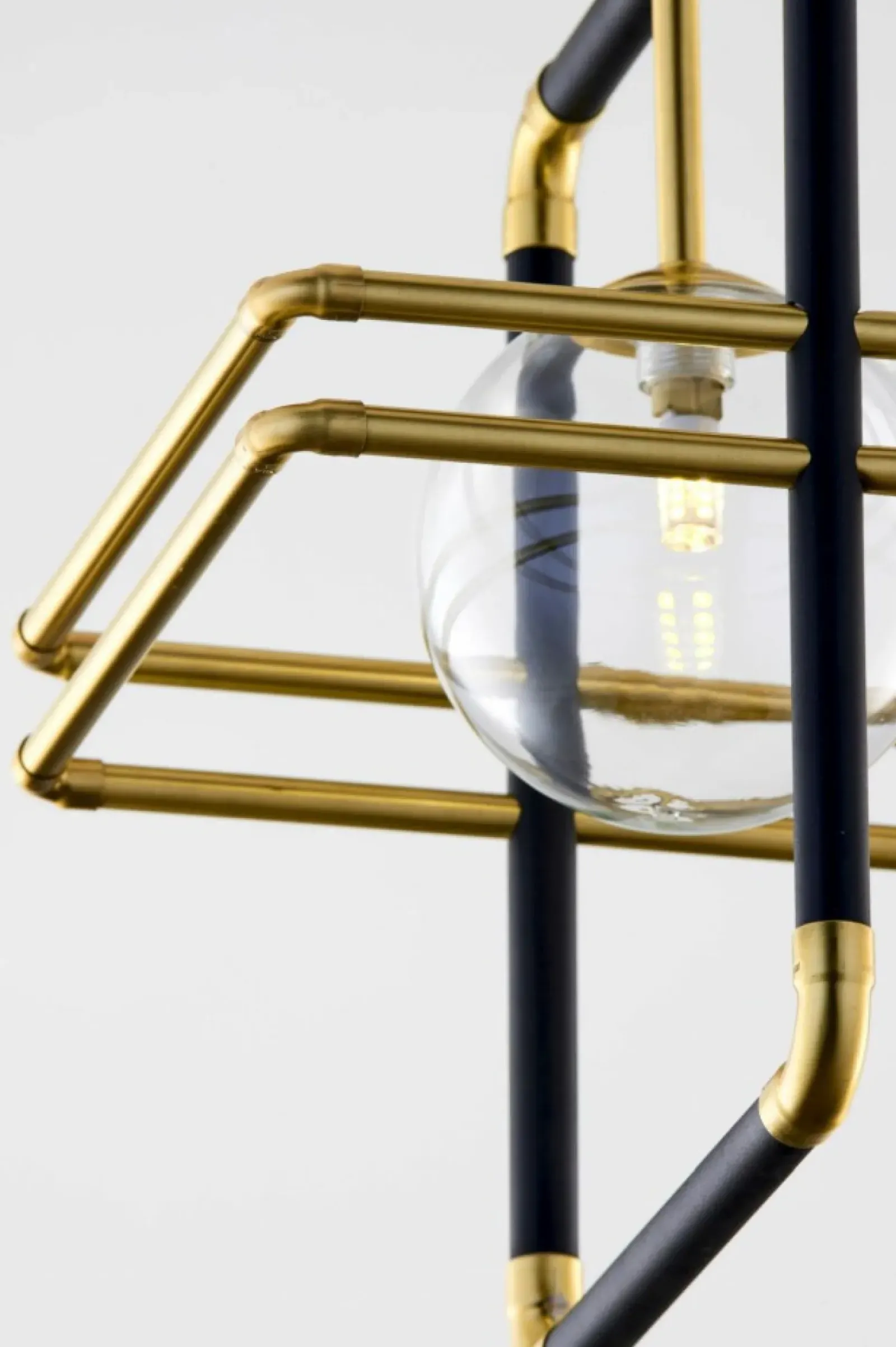 Sklep Kaja Pojedyncza, ozdobna lampa wisząca JUP 2028 FR 1 CZ/MS TR z serii FIO Discount