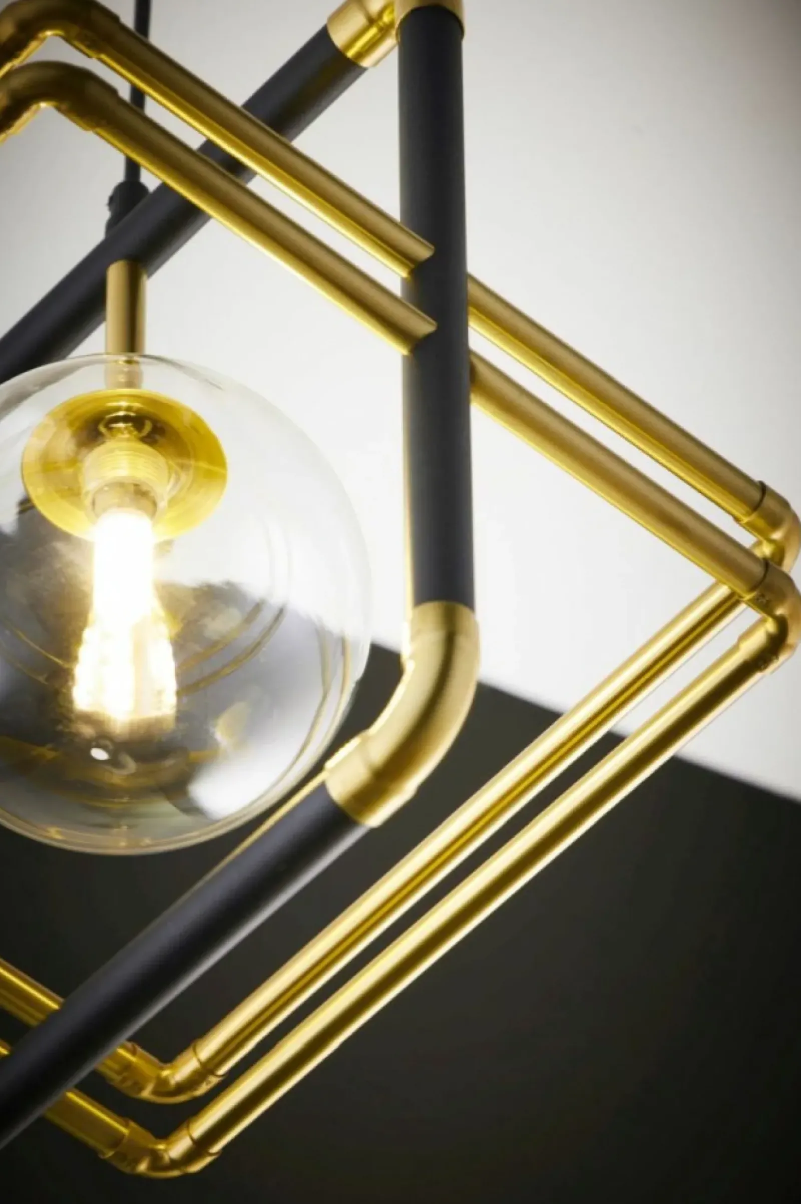 Sklep Kaja Pojedyncza, ozdobna lampa wisząca JUP 2028 FR 1 CZ/MS TR z serii FIO Discount