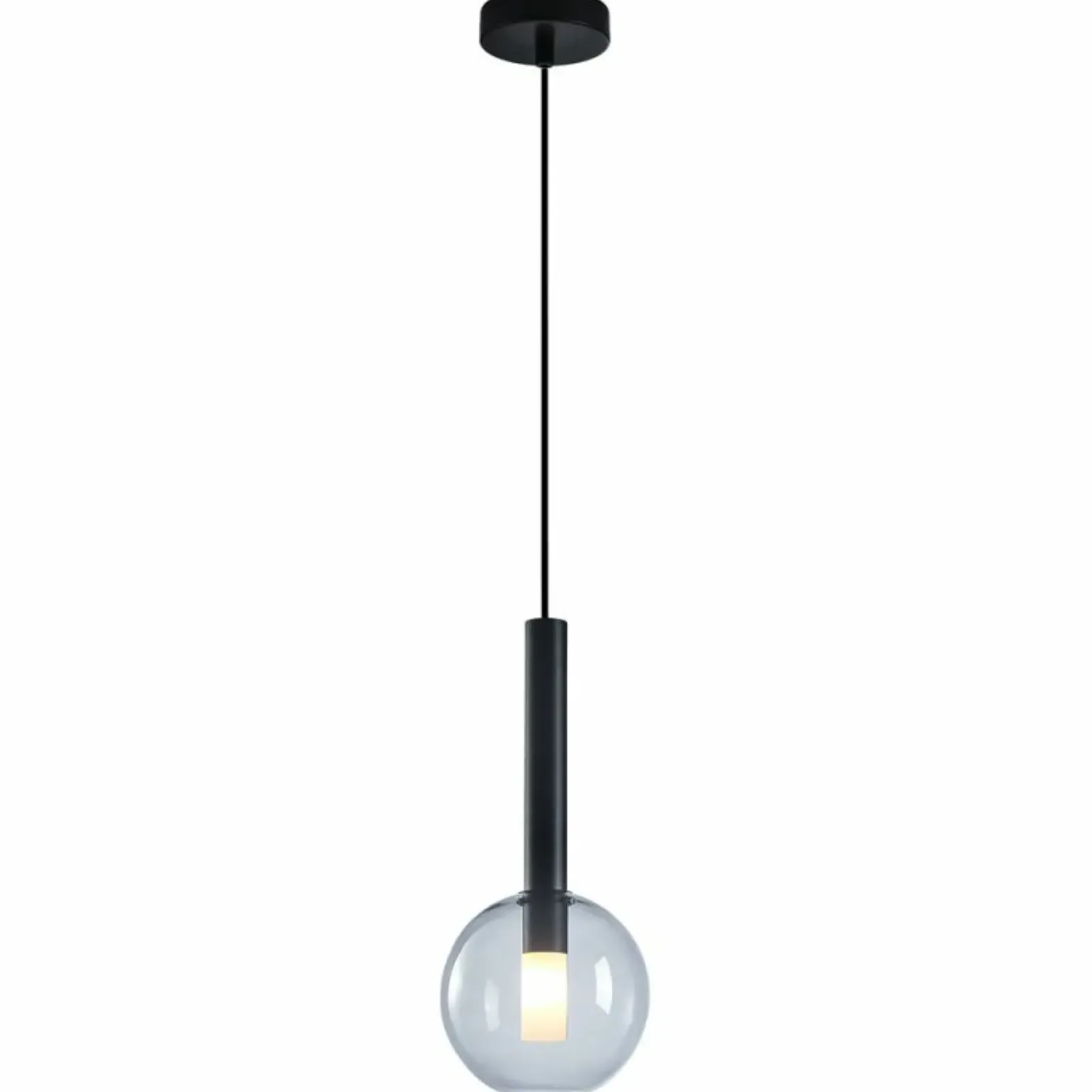 Sklep Kaja Pojedynczy, minimalistyczny zwis z kulą ML0331 NIKO | Kaja Oświetlenie Cheap