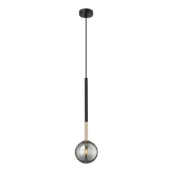 Sklep Kaja Pojedynczy, ozdobny zwis z kloszem P0574-01F-SDFZ ARCTURUS | Kaja Outlet