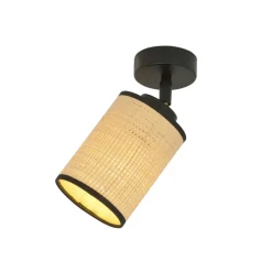Sklep Kaja Pojedynczy reflektor na sufit i ścianę, styl eco 1151/1 YOGA | Kaja Fashion