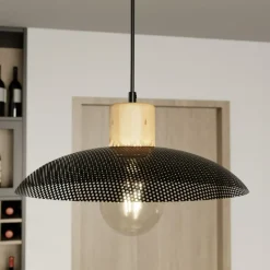 Sklep Kaja Pojedynczy zwis w stylu industrialnym 1318/1 KOBE | Kaja Oświetlenie czarny Cheap