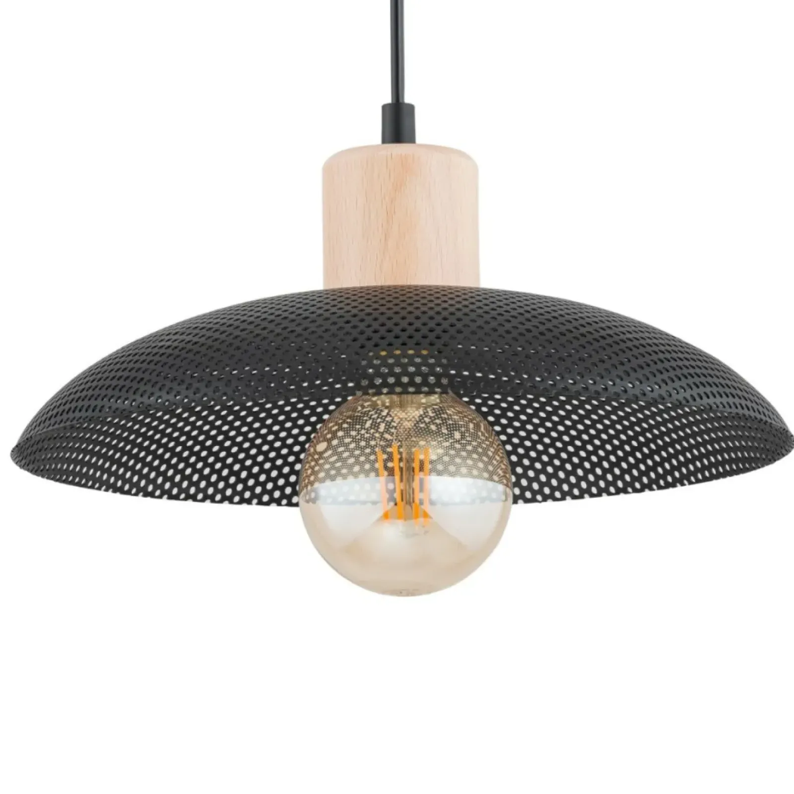 Sklep Kaja Pojedynczy zwis w stylu industrialnym 1318/1 KOBE | Kaja Oświetlenie czarny Cheap