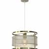 Sklep Kaja Pojedynczy zwis z eleganckim abażurem LX 4411 RIM | Kaja Oświetlenie Fashion