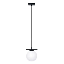 Sklep Kaja Pojedynczy zwis z kulistym kloszem, do kuchni ZM 1207 GLOBE | Kaja Flash Sale