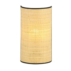 Sklep Kaja Półokrągła lampa ścienna do sypialni w stylu eco 1149/K1 ASTON | Kaja* Kinkiety Tradycyjne