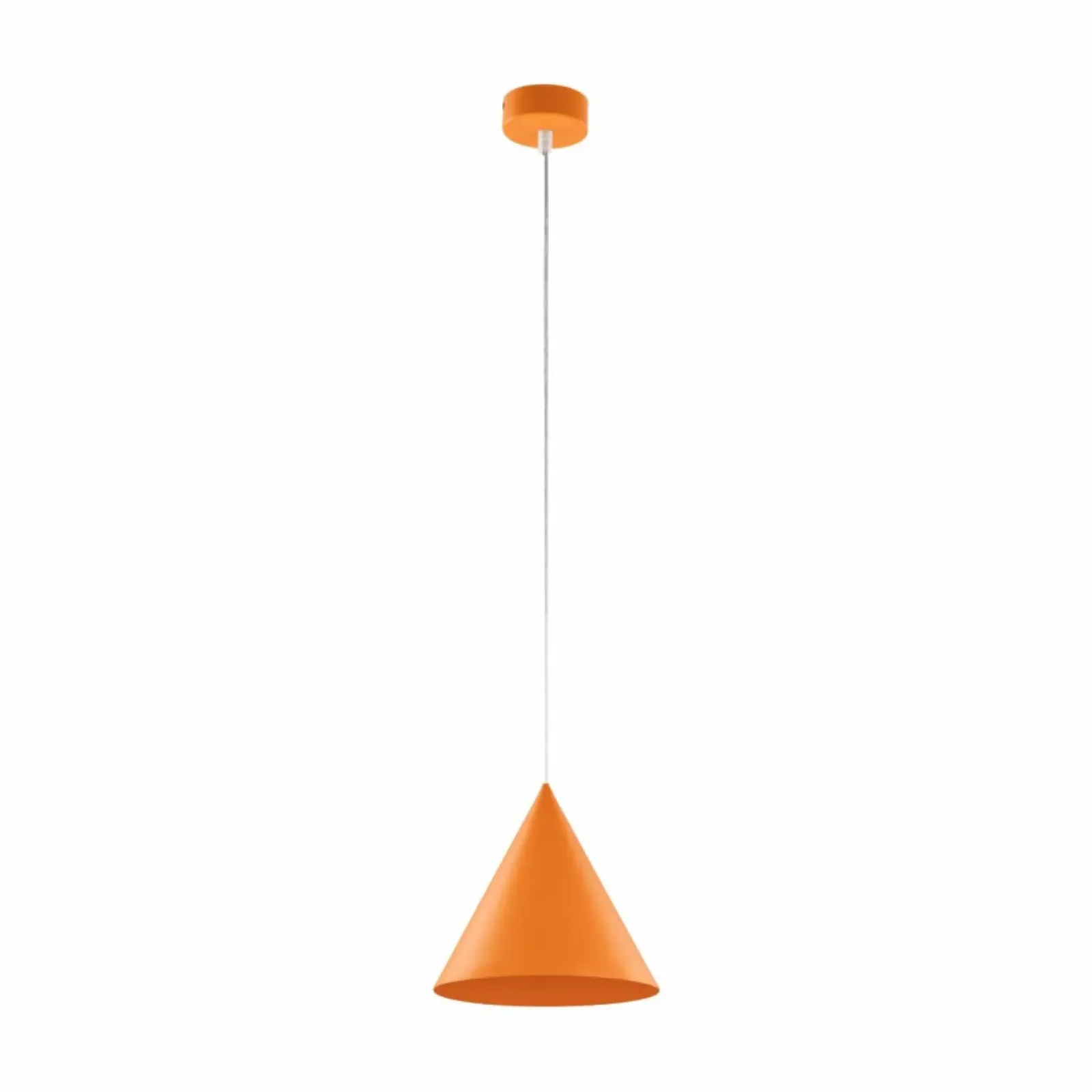 Sklep Kaja Pomarańczowa lampa wisząca ⌀19cm TK 10075 CONO | Kaja Oświetlenie Discount