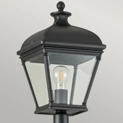 Sklep Kaja Ponad dwumetrowa lampa ogrodowa BAYVIEW-5L-BK z serii BAYVIEW* Latarnie Ogrodowe|Lampy Ogrodowe Stojące