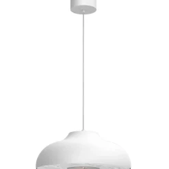 Sklep Kaja Ponadczasowa, biała lampa wisząca ⌀39cm LX 9940 BILBAO | Kaja Sale