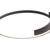 Sklep Kaja Ponadczasowa, czarna lampa sufitowa Ø60cm MX C0198 VELVET | Kaja* Plafony Nowoczesne|Lampy Led