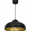 Sklep Kaja Ponadczasowa, czarno-złota lampa do kuchni LX 1539 BASCA | Kaja Best