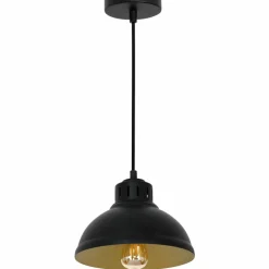 Sklep Kaja Ponadczasowa, czarno-złota lampa wisząca LX 9142 SVEN | Kaja Cheap
