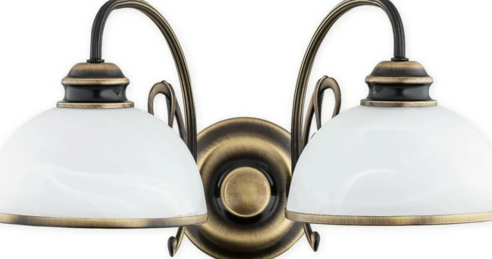Sklep Kaja Ponadczasowa lampa ścienna z kloszami O3171 K2 PAT z serii LAMBDA* Kinkiety Tradycyjne