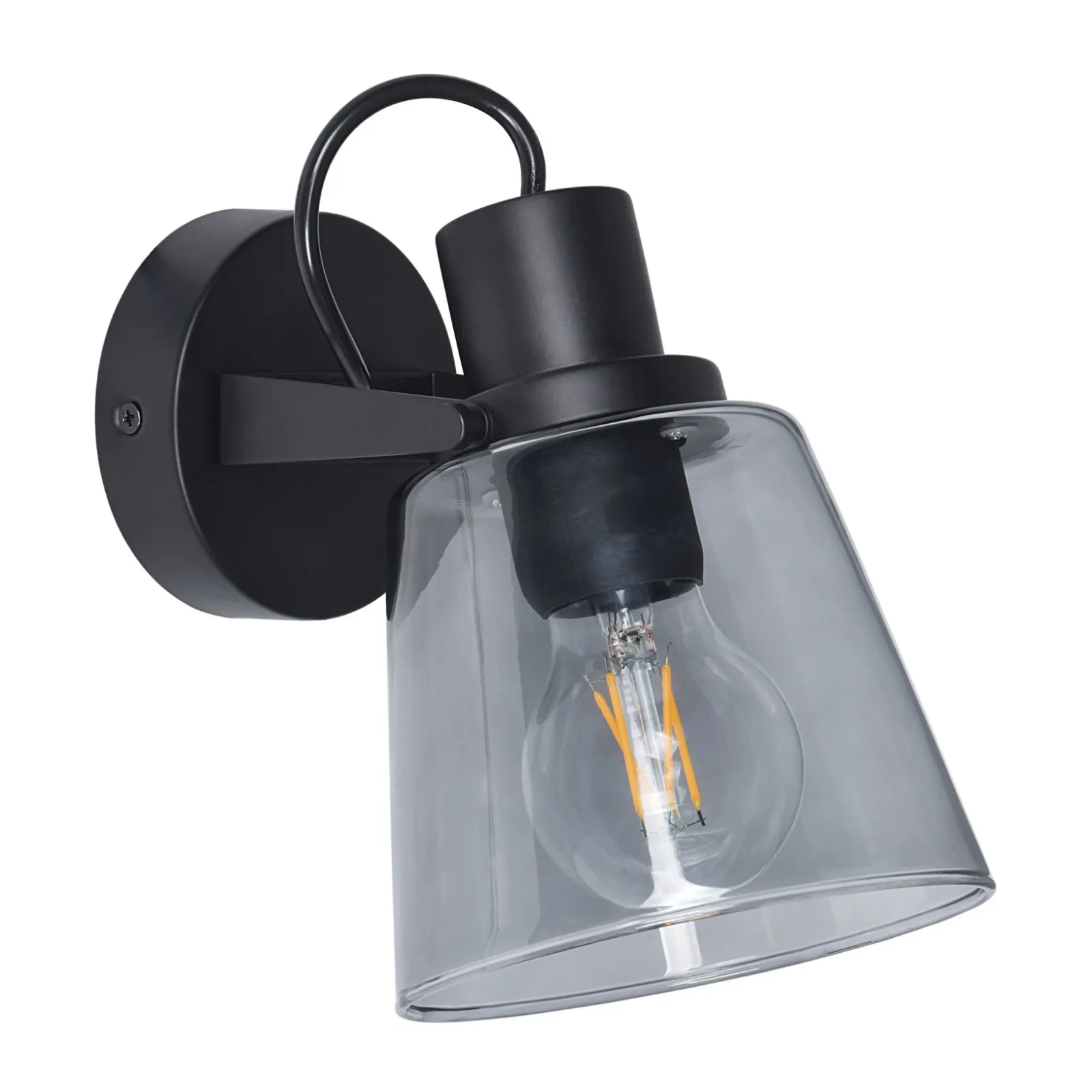 Sklep Kaja Ponadczasowa lampa ścienna z kloszem S230827401 BADOSA | Kaja* Kinkiety Tradycyjne