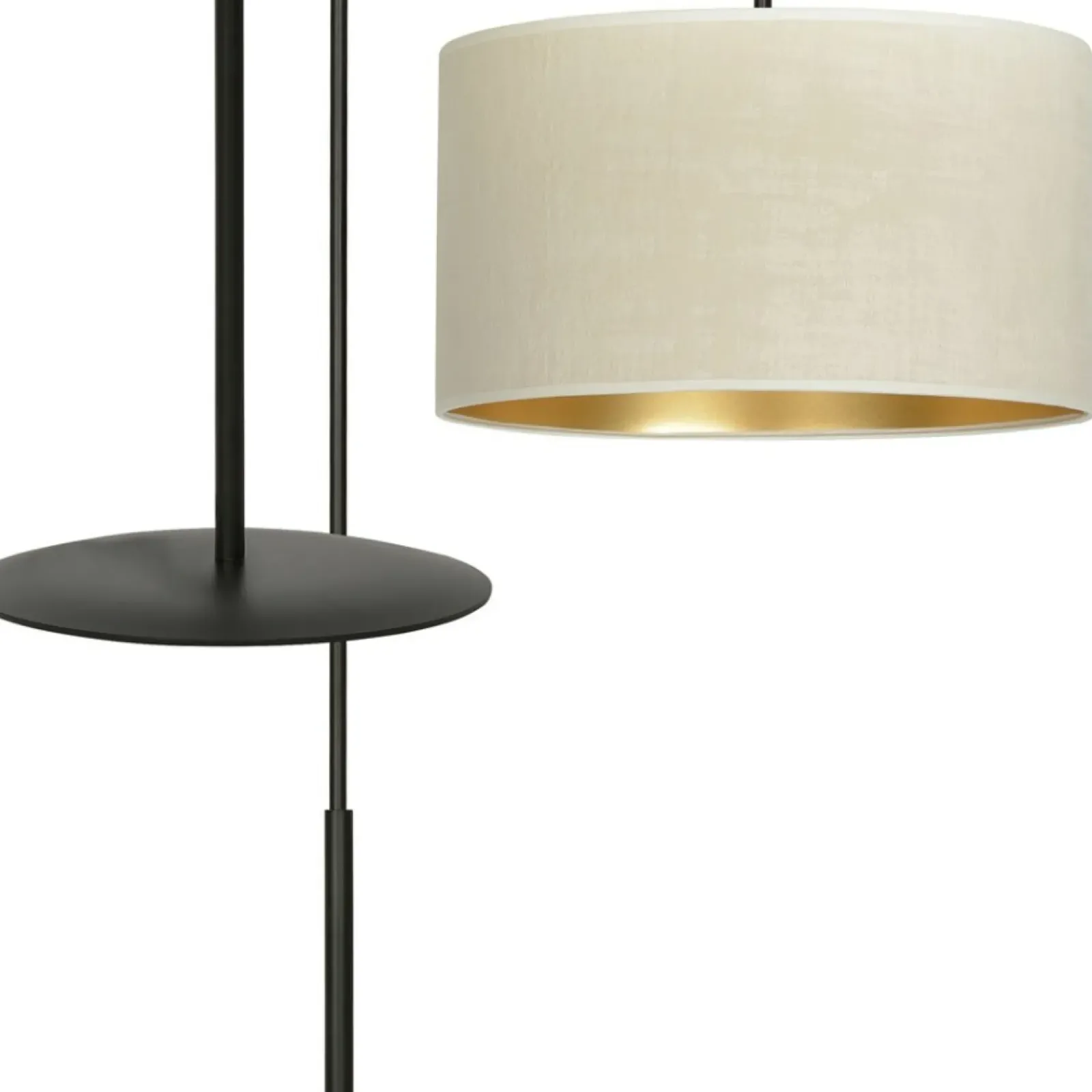 Sklep Kaja Ponadczasowa lampa podłogowa do salonu 1052/LP1 HILDE | Kaja* Lampy Podłogowe Z Abażurem|Tradycyjne Lampy Podłogowe