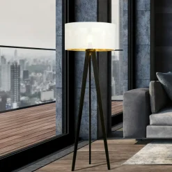 Sklep Kaja Ponadczasowa lampa podłogowa z abażurem 1147/LP1 ASTON | Kaja* Lampy Podłogowe Z Abażurem|Tradycyjne Lampy Podłogowe