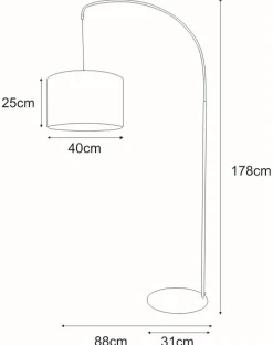Sklep Kaja Ponadczasowa lampa podłogowa do salonu K-4185 MASTER | Kaja* Lampy Podłogowe Z Abażurem|Tradycyjne Lampy Podłogowe