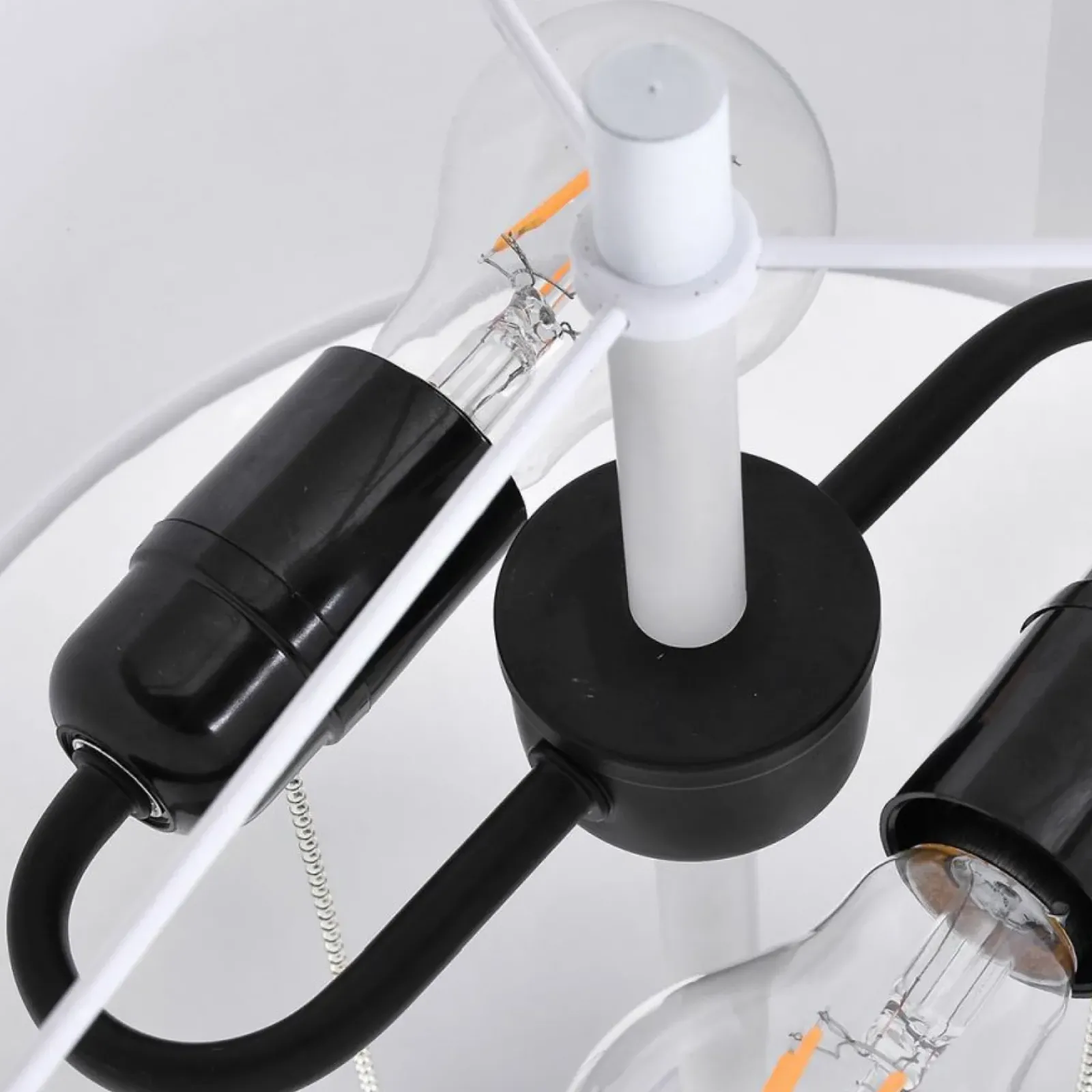 Sklep Kaja Ponadczasowa lampa podłogowa do sypialni LP-0304/2F WH FOGO | Kaja* Lampy Podłogowe Z Abażurem|Tradycyjne Lampy Podłogowe