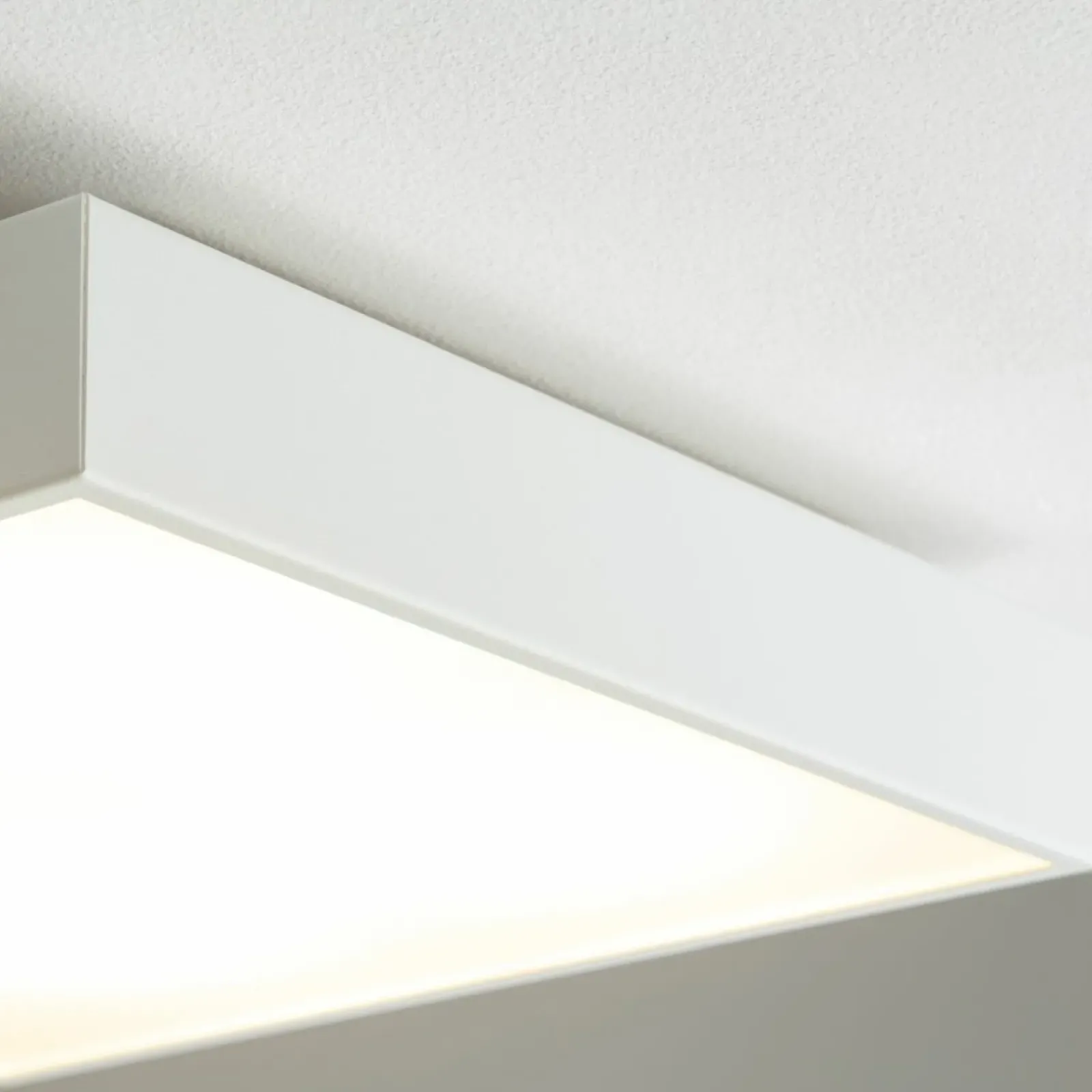 Sklep Kaja Ponadczasowa lampa sufitowa, kwadrat 30x30 10470 QUAD | Kaja* Plafony Klasyczne