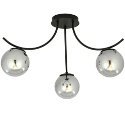 Sklep Kaja Ponadczasowa lampa sufitowa do sypialni 1110/3 BOSTON | Kaja Cheap