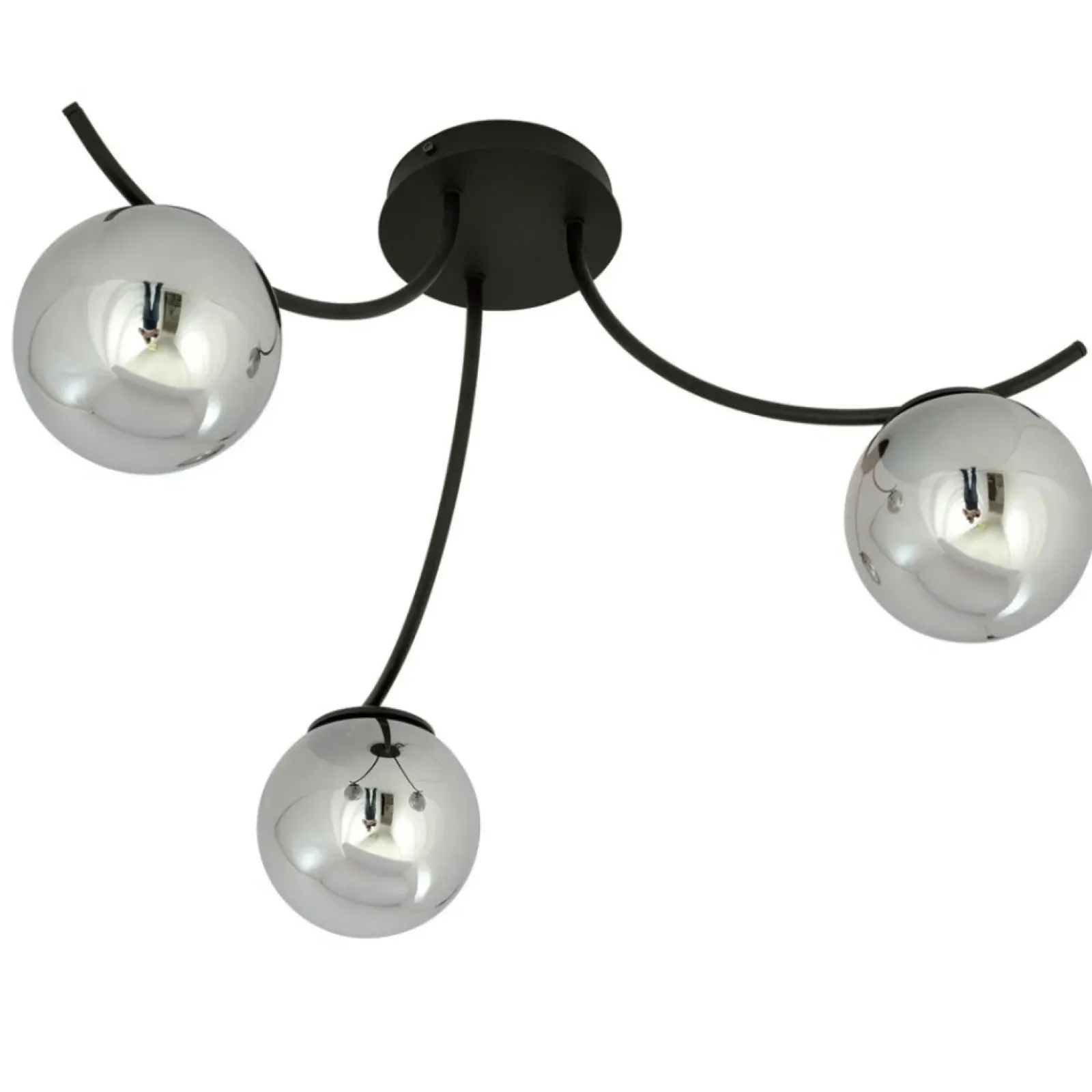 Sklep Kaja Ponadczasowa lampa sufitowa do sypialni 1110/3 BOSTON | Kaja Cheap