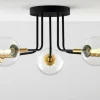 Sklep Kaja Ponadczasowa lampa sufitowa JUP 2040 BU 5 CZ/MS TR BURANO | Kaja Best