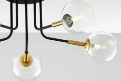 Sklep Kaja Ponadczasowa lampa sufitowa JUP 2040 BU 5 CZ/MS TR BURANO | Kaja Best