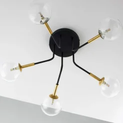 Sklep Kaja Ponadczasowa lampa sufitowa JUP 2040 BU 5 CZ/MS TR BURANO | Kaja Best