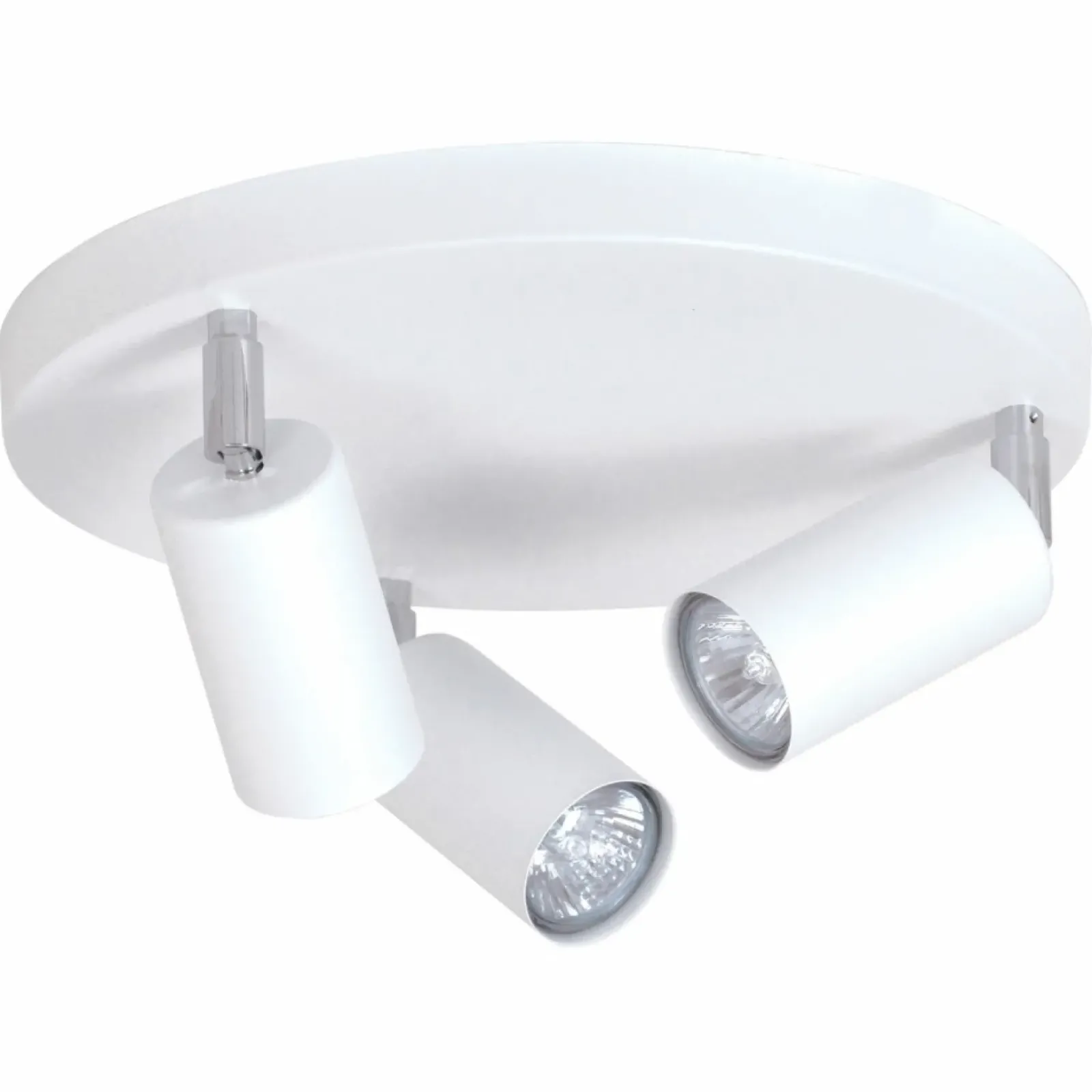 Sklep Kaja Ponadczasowa lampa sufitowa z 3 reflektorami K-4457 | Kaja Oświetlenie biały New