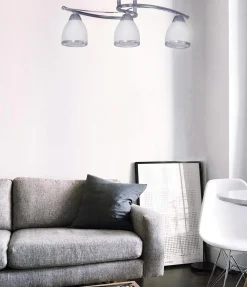 Sklep Kaja Ponadczasowa lampa sufitowa K-JSL-8090/3 CHR SAMIRA | Kaja Oświetlenie* Randole Tradycyjne|Żyrandole Tradycyjne - Retro