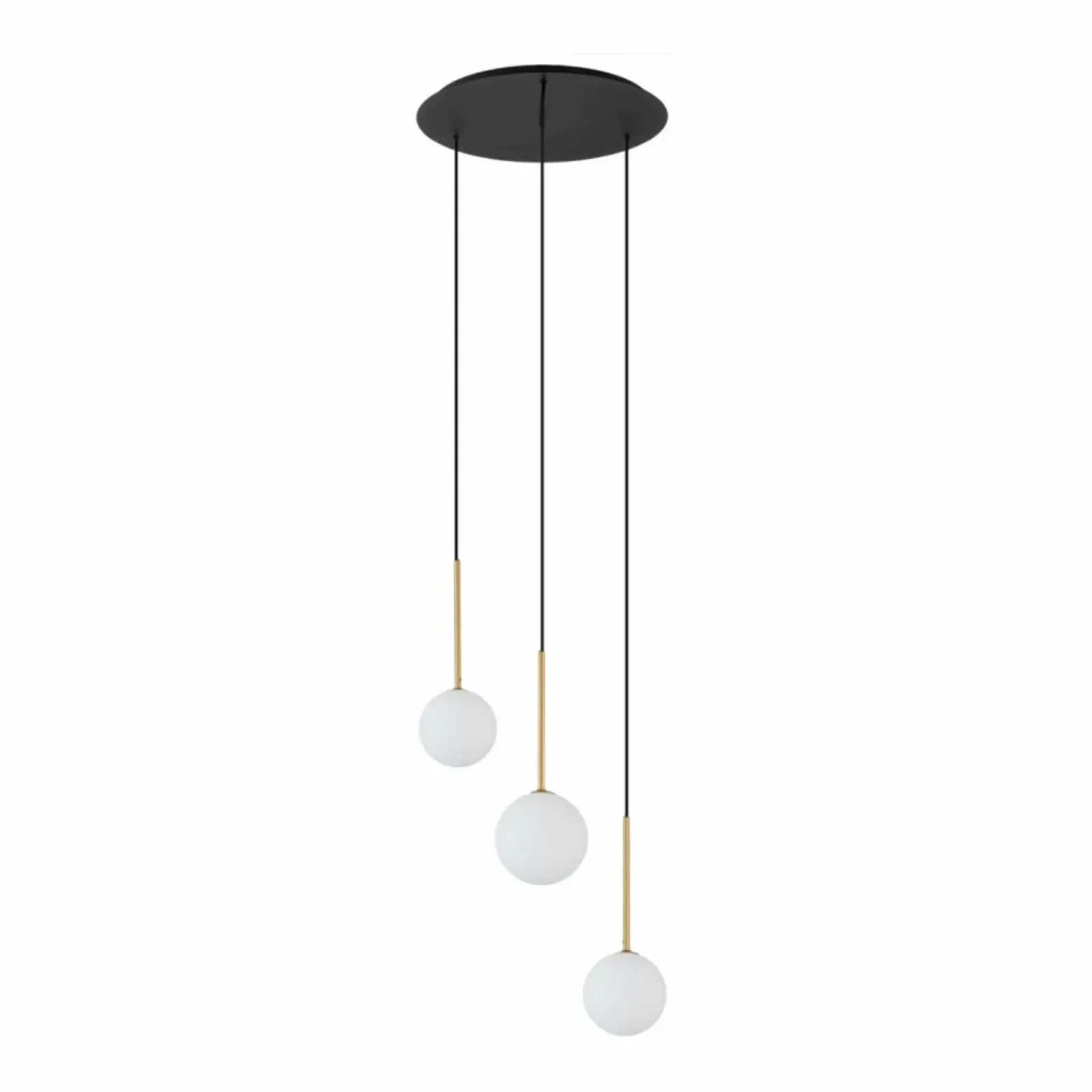Sklep Kaja Ponadczasowa lampa wisząca ze złotymi elementami 10304 KARO | Kaja Hot