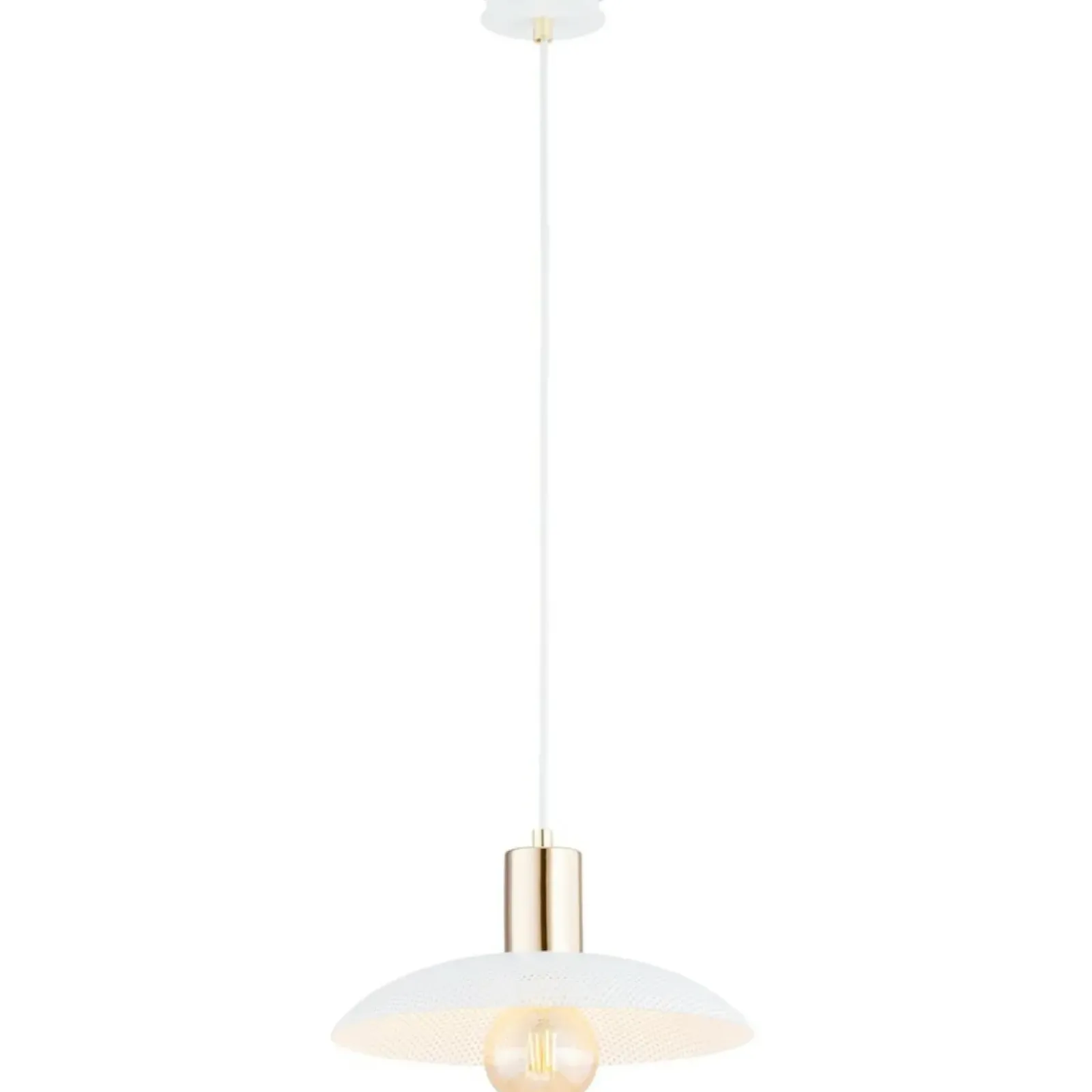 Sklep Kaja Ponadczasowa lampa wisząca do kuchni 1321/1 SPIRIT | Kaja Oświetlenie biały Discount