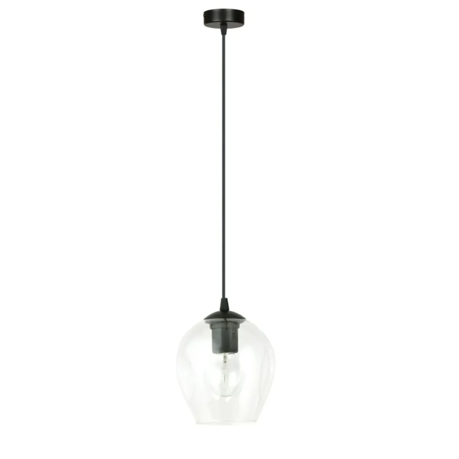 Sklep Kaja Ponadczasowa lampa wisząca, ozdobny klosz 679/1 ISTAR | Kaja Best