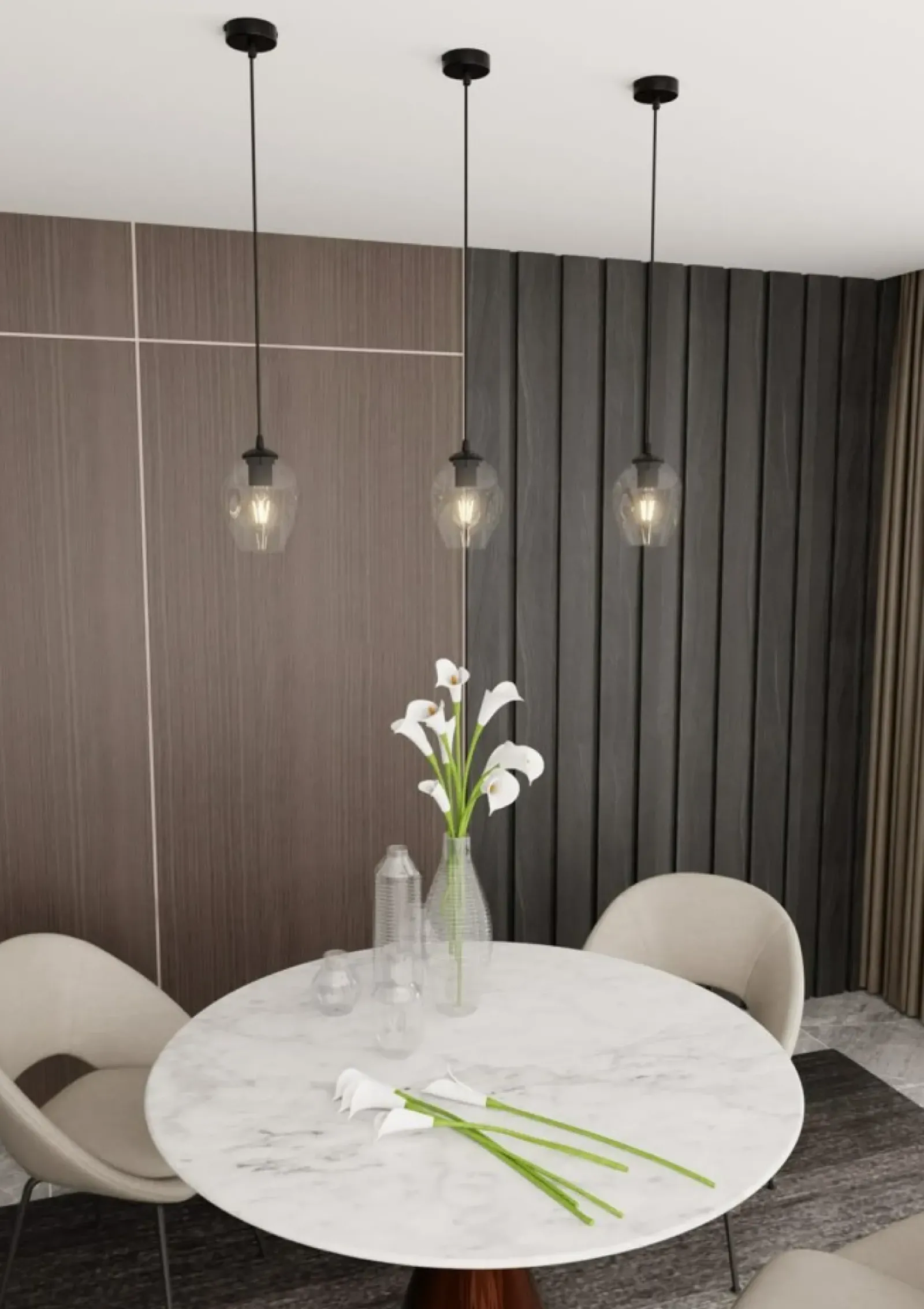 Sklep Kaja Ponadczasowa lampa wisząca, ozdobny klosz 679/1 ISTAR | Kaja Best