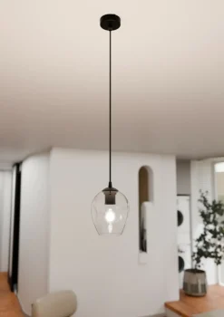 Sklep Kaja Ponadczasowa lampa wisząca, ozdobny klosz 679/1 ISTAR | Kaja Best