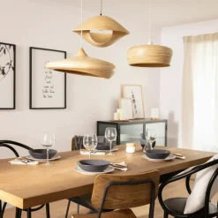 Sklep Kaja Ponadczasowa lampa wisząca do kuchni ABR-LW4-BH-E27 BOHO | Kaja brązowy Hot