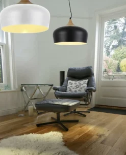 Sklep Kaja Ponadczasowa lampa wisząca z regulowanym zwisem AZ1330 PARMA | Kaja biały Best