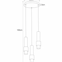 Sklep Kaja Ponadczasowa lampa wisząca do salonu K-4546 ROTO | Kaja Oświetlenie czarny Cheap