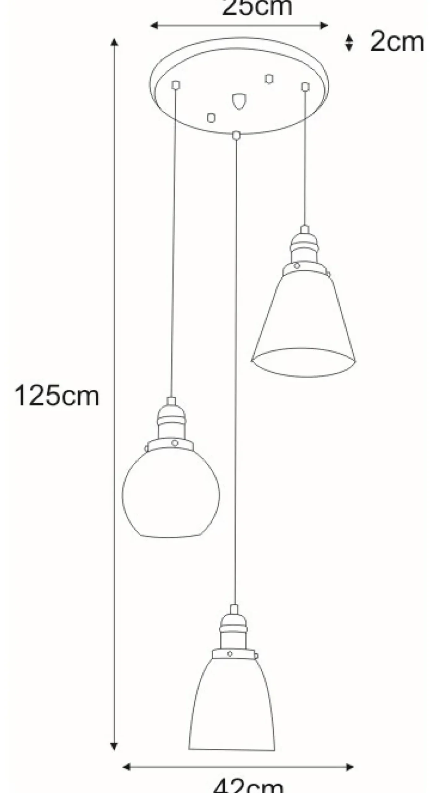 Sklep Kaja Ponadczasowa lampa wisząca do sypialni K-8036B-3 SAMANTA | Kaja czarny Fashion