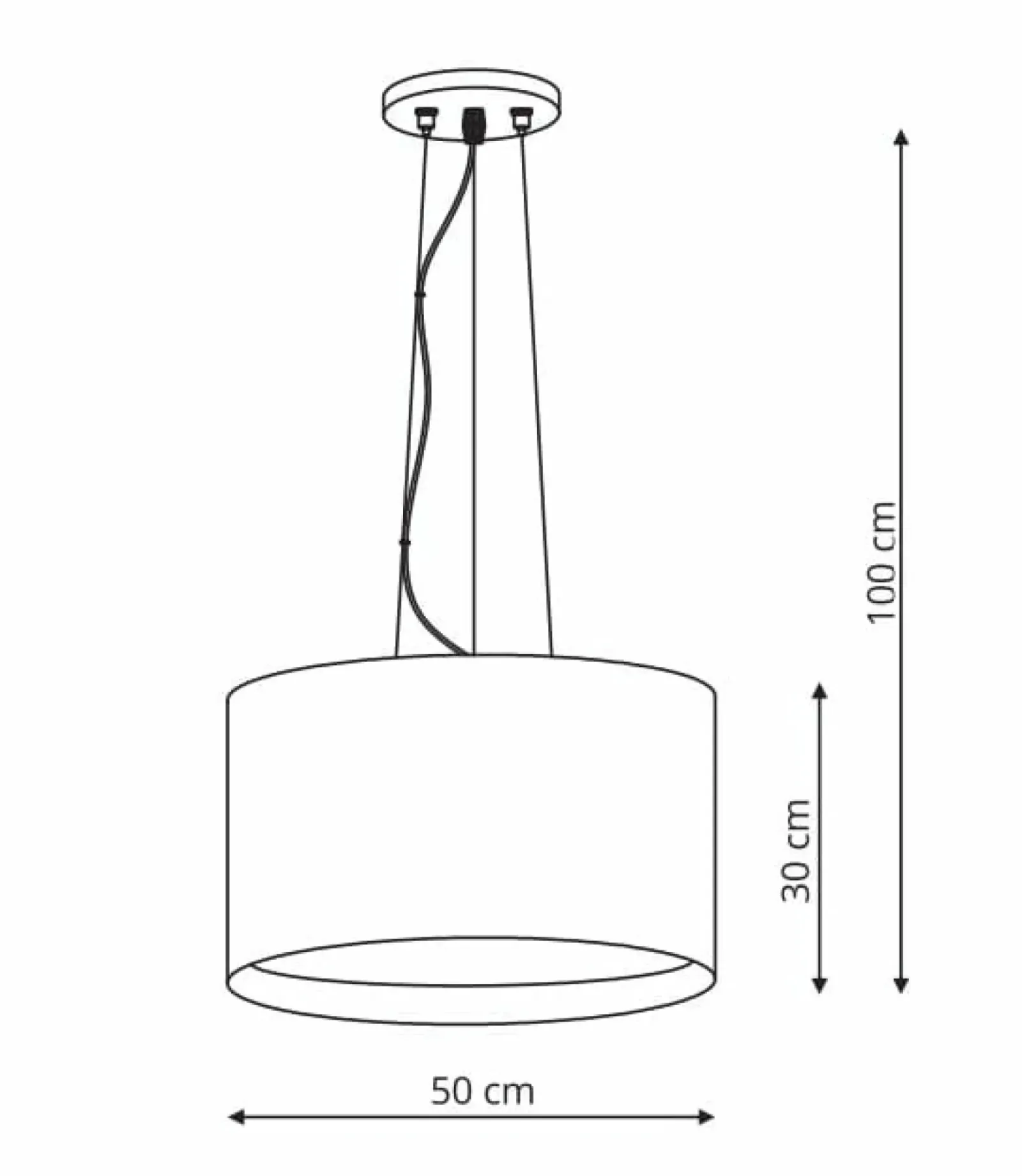 Sklep Kaja Ponadczasowa lampa wisząca do sypialni LP-021/4P WH MILK | Kaja New