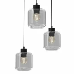 Sklep Kaja Ponadczasowa lampa wisząca, klosze słoiki MLP8375 SOMBRA | Kaja Outlet
