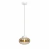 Sklep Kaja Ponadczasowa lampa wisząca, płaski klosz MX P0518 MOONSTONE | Kaja Online