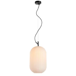 Sklep Kaja Ponadczasowa lampa wisząca do kuchni PND-64536D-L-BL-OPA RUES | Kaja Outlet