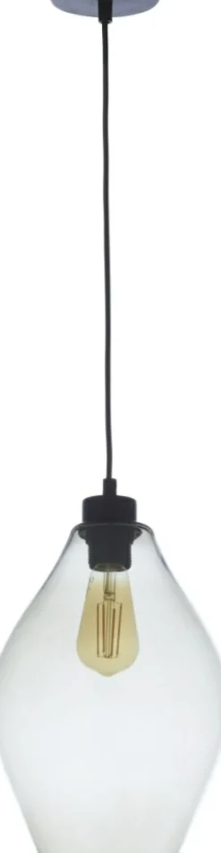 Sklep Kaja Ponadczasowa lampa wisząca do kuchni TK 4190 TULON | Kaja Oświetlenie czarny New