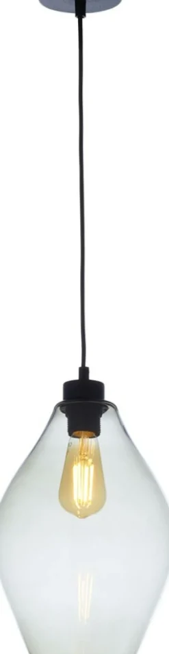 Sklep Kaja Ponadczasowa lampa wisząca do kuchni TK 4190 TULON | Kaja Oświetlenie czarny New