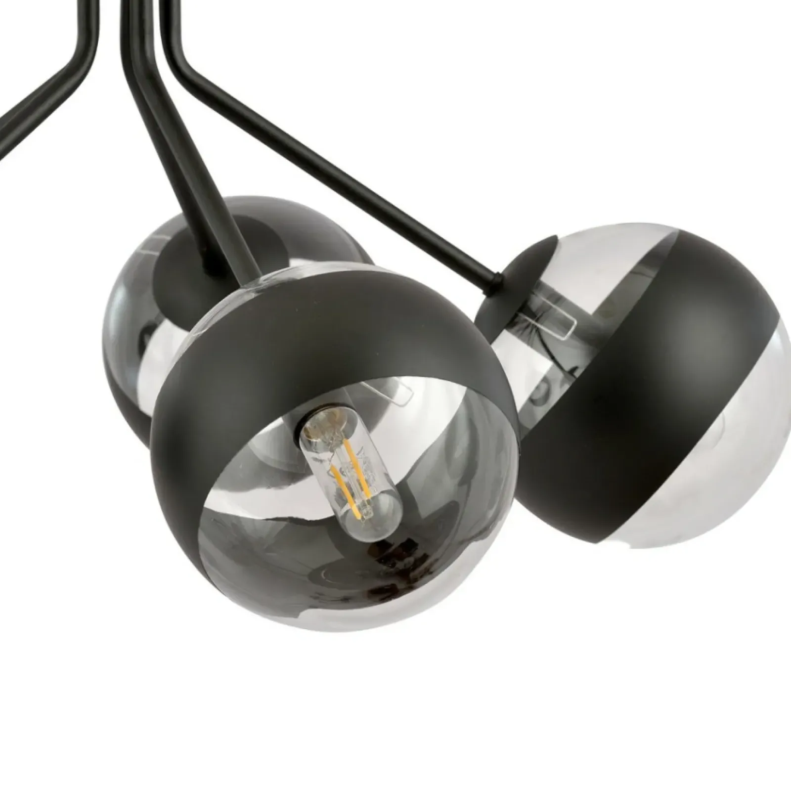 Sklep Kaja Ponadczasowa lampa wisząca z 5 kloszami 1139/5 NOVA | Kaja Oświetlenie Shop