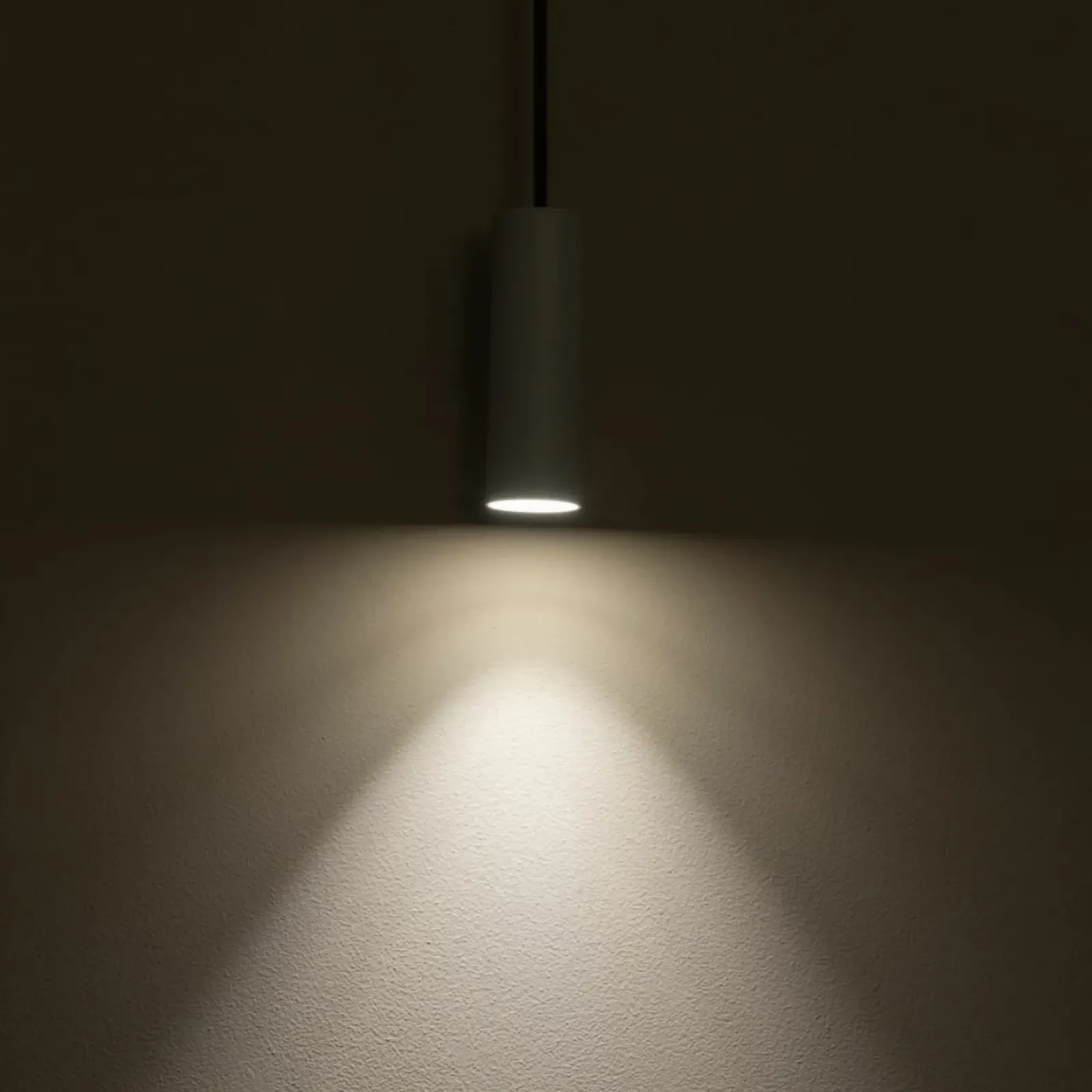 Sklep Kaja Ponadczasowa lampa wisząca, tuba 12,5cm 10900 FOURTY | Kaja szary New