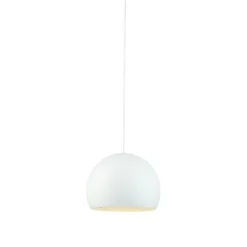 Sklep Kaja Ponadczasowa lampa wisząca z kulistym abażurem 10335 CANDY | Kaja biały Best Sale