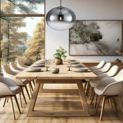 Sklep Kaja Ponadczasowa lampa z dwukolorowym kloszem ML0341 CAMPANIA | Kaja Discount