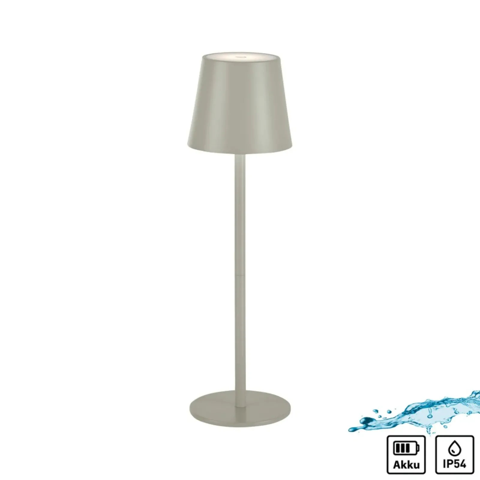 Sklep Kaja Ponadczasowa lampka stołowa ze światłem LED 19250-40 EURIA | Kaja* Lampy Led|Lampki Biurkowe